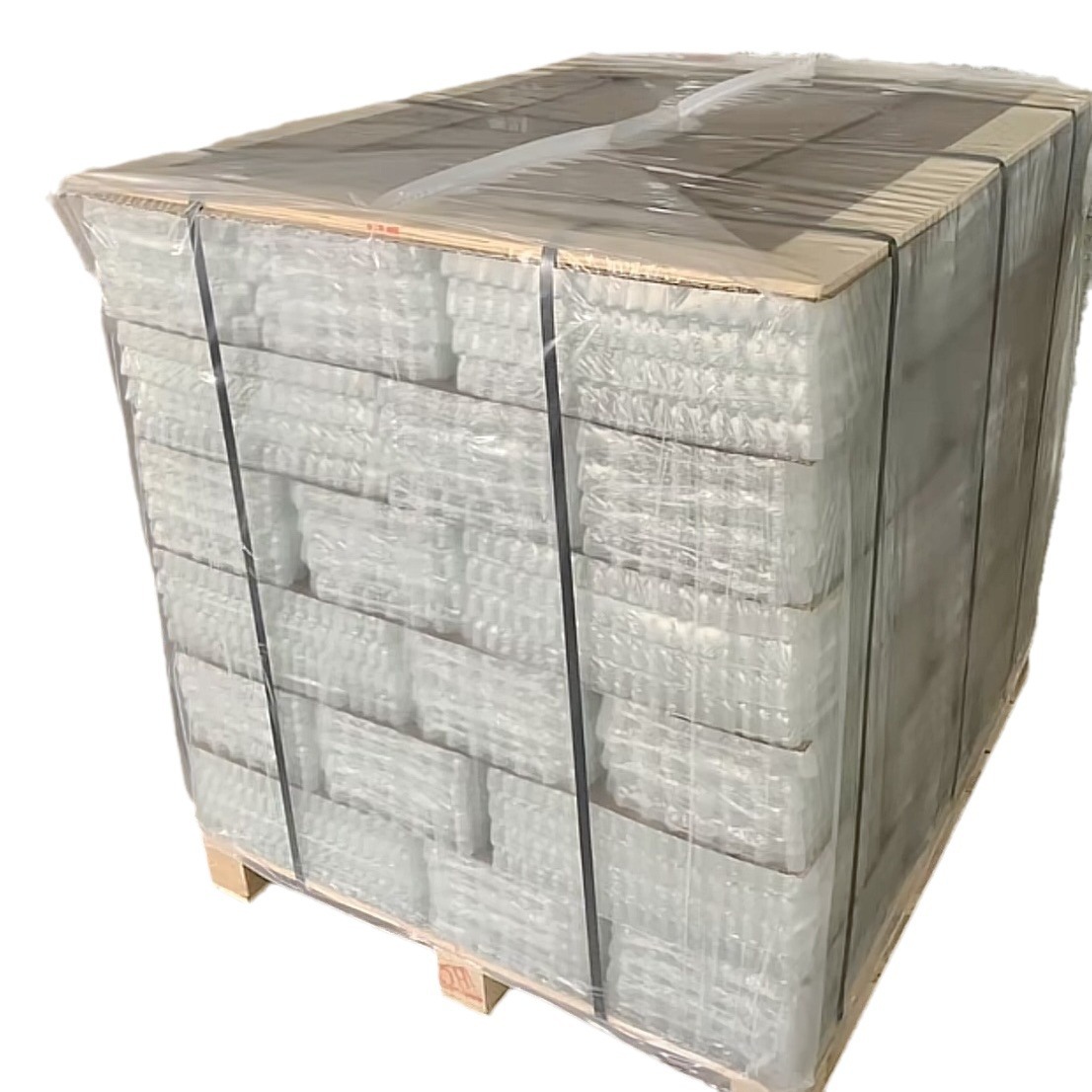 Bolsa retráctil tipo M para envasado en bandejas, a gas, no se rompe fácilmente, se calienta con pistola eléctrica, bolsa duradera para envasado en bandejas