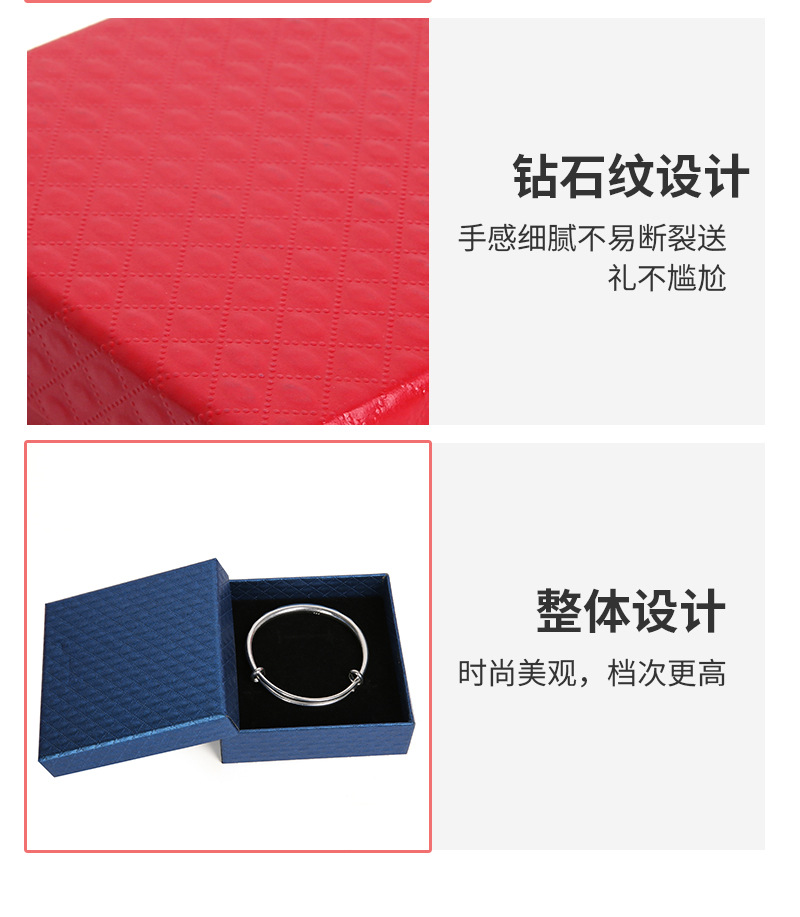 9*9 spot jewelry box luxury gift box bracelet box necklace jewelry set storage box wholesale