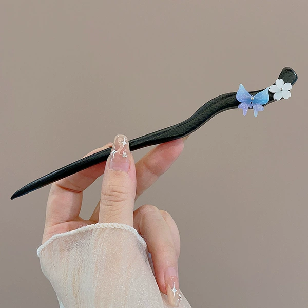 Chinese hairpin flower-shaped, simple and elegant design