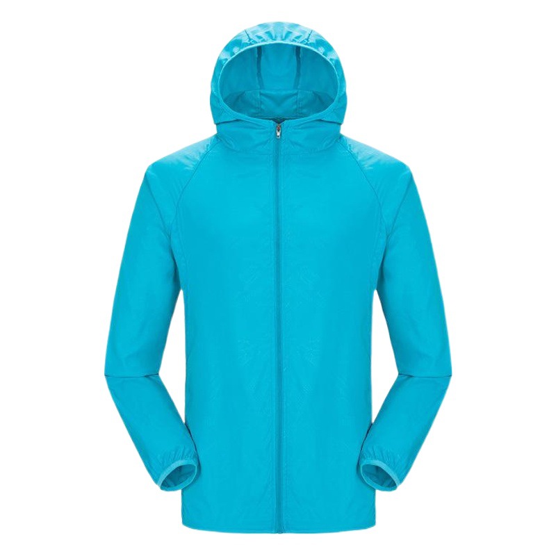 Hooded Couple Sun Protection Clothing Men's Breathable Summer Outdoor Quick-Drying Skin Clothing Anti-Uv Top Sun Protection Clothing for Women