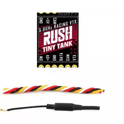 RUSHFPV TINY TANK迷你图传 5V供电 350mw 48CH TBS Nano 5.8G VT