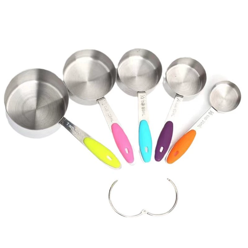 Measuring cup, set stainless steel, measuring spoon scaled