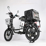 16外卖电动自行车肥胎快递载货250W电动车代步20A锂电e-bike外贸