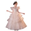 Children's small princess costume, wedding dress, piano performance costume, new collection