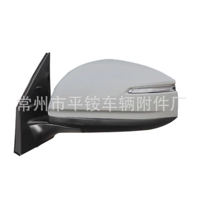 Suitable for Toyota 22 Land Cruiser Rearview Mirror Assembly Reversing Mirror 87940-60W11 (Rear mirror/rearview mirror assembly) - 9-wire-electric-adjustment-turn-signal-heating-electric-folding-old-model-modified-to-new-model-unpainted-l