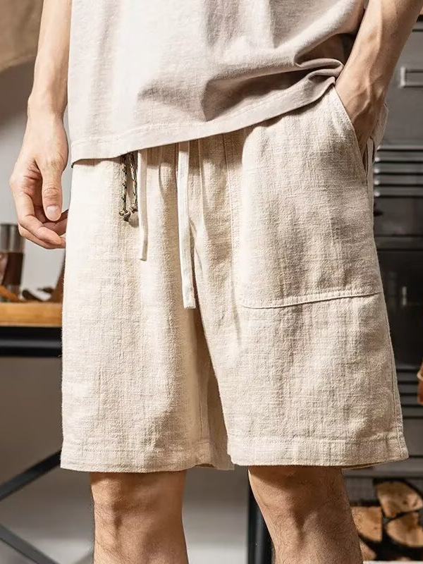 Japanese summer breathable shorts