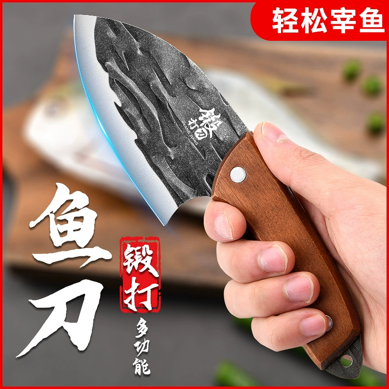 Уличный нож для фруктов, кухонный нож, штучный нож, нож для нарезки рыбы, мини-нож, инструмент, комната общежития, нож для дыни и фруктов