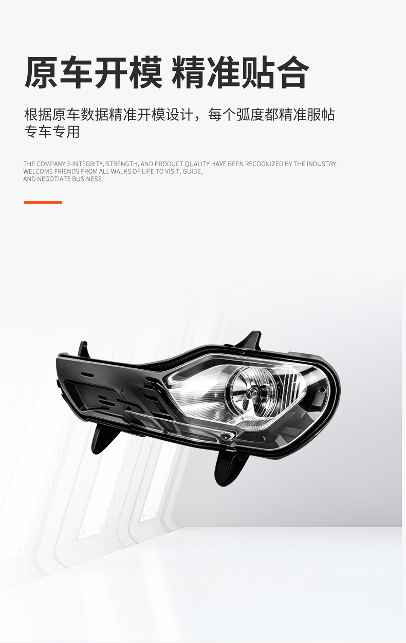 Suitable for 2013 Ford Kuga front fog lights (left and right)