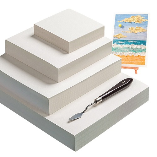 Oil pastel paper 200g oil painting paper art A4 drawing paper blank soft crayon paper sketch oil pastel special cardboard