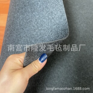 硬毡板 无折痕硬质羊毛毡板材 毡子 麻灰色烟灰色地毡 4mm3mm毛毡-阿里巴巴