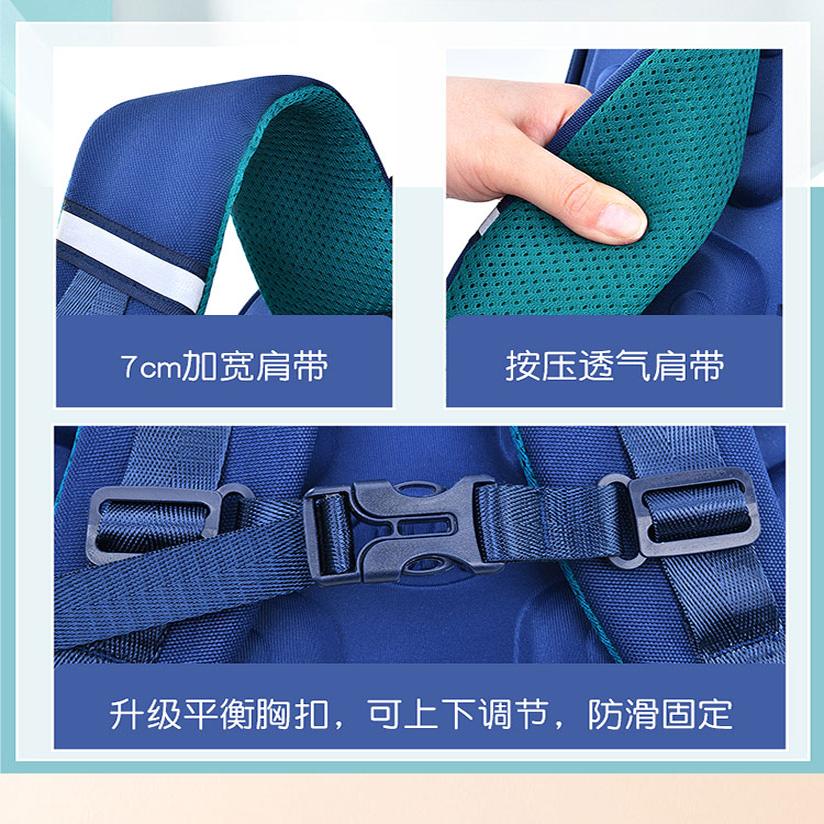 Comercio exterior transfronterizo Kapibala escuela primaria mochilas escolares para hombres y mujeres, carpincho, reducción de la carga, protección de la columna, mochila para niños al por mayor