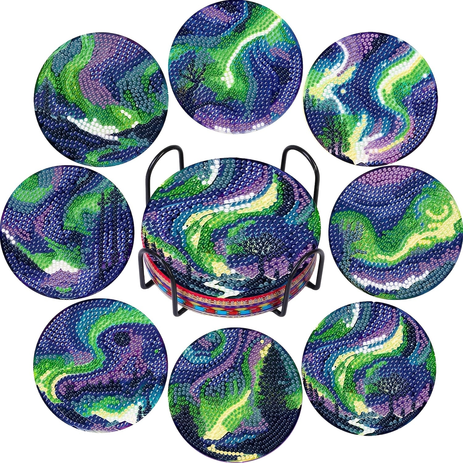 Transfronterizo para 5D pintura de diamantes artística cojín de taza creativo nuevo estilo de animación DIY pintura de diamantes decoración cojín de taza