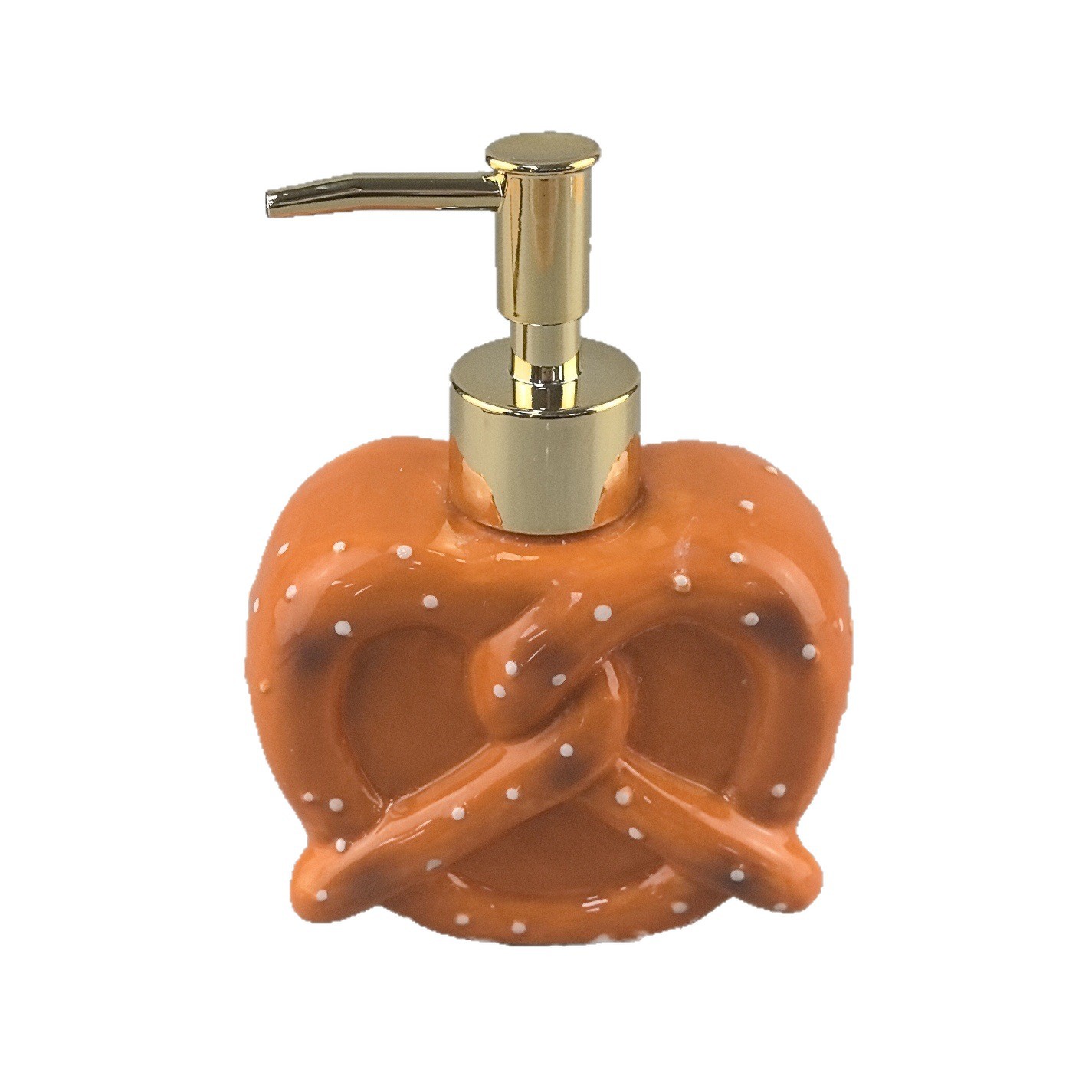 Customizado creativo encantador cerámico imitación de agua alcalina botella de baño lavabo desinfectante de mano cerámica artesanía