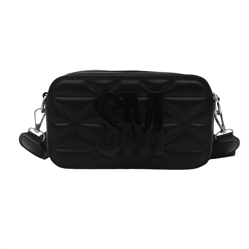 2025 primavera y verano nuevo bolso de cámara ancho correa de hombro letras bolso de estilo pequeño bolso de moda bolso de hombro de estilo extranjero bolso de mochila mujer