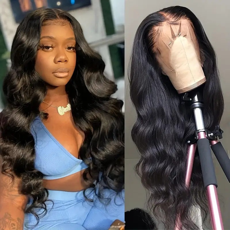 Perucas de moda de comercio exterior transfronterizo Europa y América frente a encaje ondulado cabello rizado África venta caliente frente a encaje rizado
