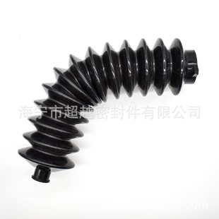 Factory Supply High Elastic Rubber Telescopic Sleeve Dustproof Rubber Bellows Automotive Machinery Industry Dust Sleeve