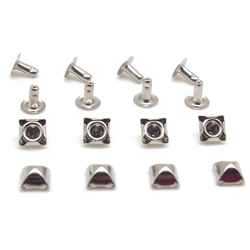 双面金属铆钉子母蒙古包形撞钉皮具箱包帽钉配件手敲安装铆钉扣子