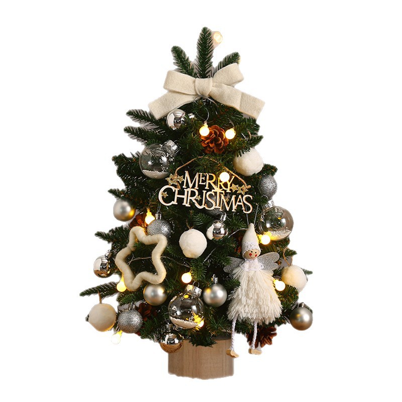 Shengyuan Hot Sale DIY Desktop Set de árbol de Navidad Decoraciones de Navidad Hotel Salón Decoraciones de ventanas domésticas