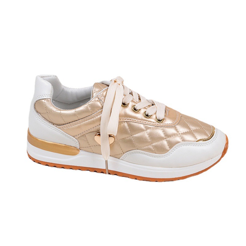 Women's Casual Shoes Breathable Colour Blocking Trainers_voghion.com