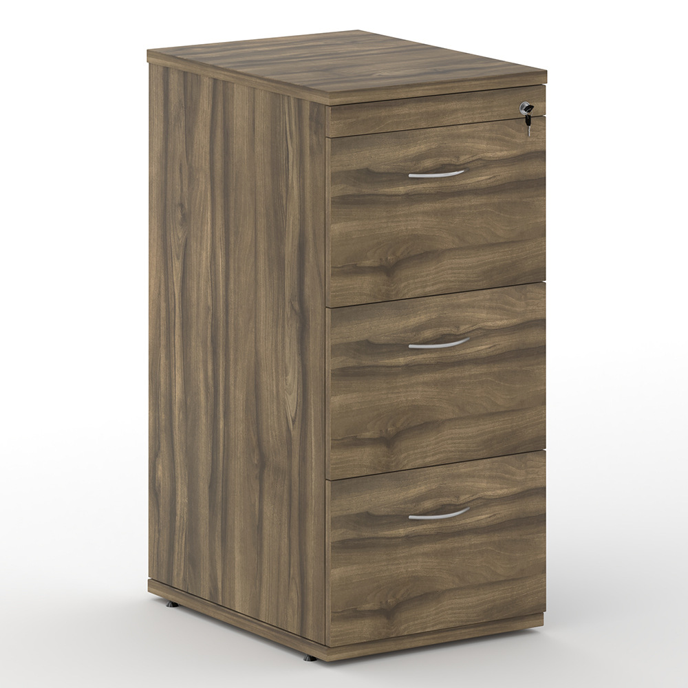 Archivador tipo cajón con cerradura archivador de oficina tres cajones armario de tres cubos simple gabinete de información de oficina financiera