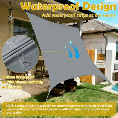 Avtomobil yan çətirləri | and Rainproof Canopy, Rectangular Square