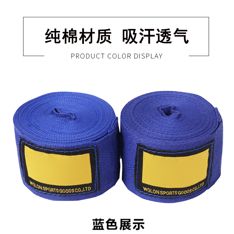 Cross-border Hand-wrapping Boxing Band Sports Sanda Hand-wrapping Bands Elastic Hand Guard Muay Thai Hand-wrapping Boxing Bandage Boxing Bandage