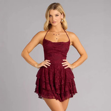 G25D371 Y2K����Ĩ�ص���ȹ��ȹ��Ůʿ����ȹŮװ2026��ŷ���¿�