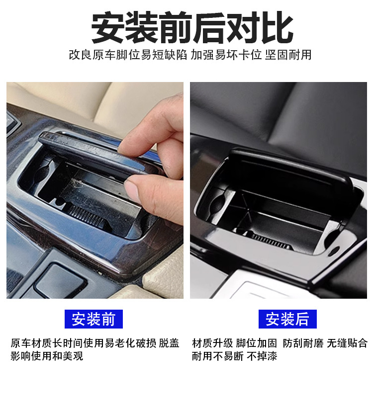 Suitable for Bmw 5 Series Ashtray Cover 520 523 525Li 528 Center Console Armrest Ashtray Assembly Box