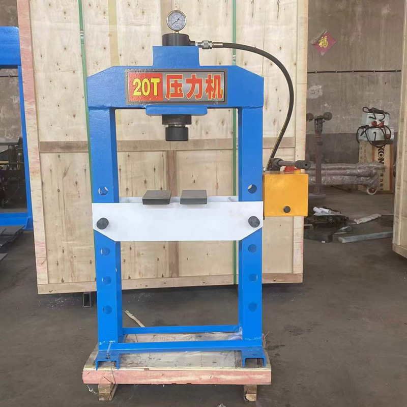 20/30/50T手动液压机双柱龙门压力机矫直机轴承压装机