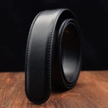 男士削边14纹自动带身二层牛皮腰带地摊市货源批发厂家自动扣