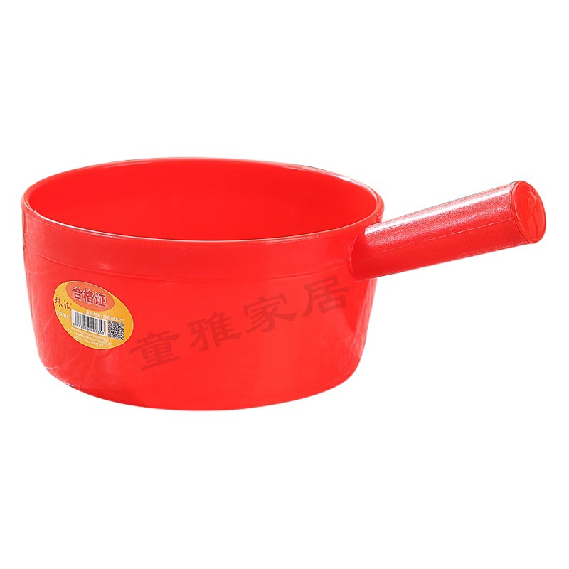 Plastic extra-thick water spoon household bath spoon Kitchen long handle water ladle industrial water shell can not be broken large spot wholesale