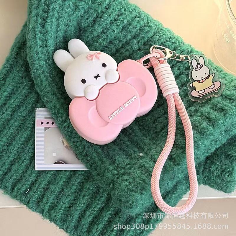 Bow-Tie Miffy Rabbit Suitable for Apple Pro 3Rd Generation Cartoon Cute 1St/2Nd Generation Silicone AirPods 4Th Generation Earphone Case Bow-Tie Miffy Rabbit Suitable for Apple Pro 3Rd Generation Cartoon Cute 1St/2Nd Generation Silicone AirPods 4Th Generation Earphone Case