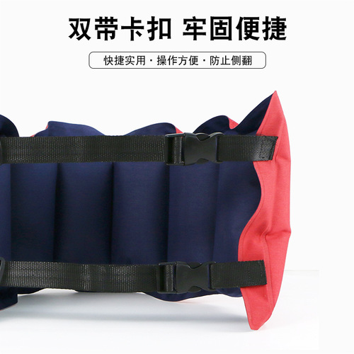 Factory direct sales, waist float belt for learning swimming, inflatable waist float, adult men's and women's float with buckle, children's back float