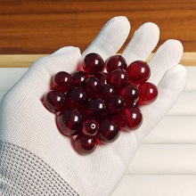 二代血珀净水单珠琥珀配珠散珠波罗的海圆珠单颗蜜蜡手串菩提配饰