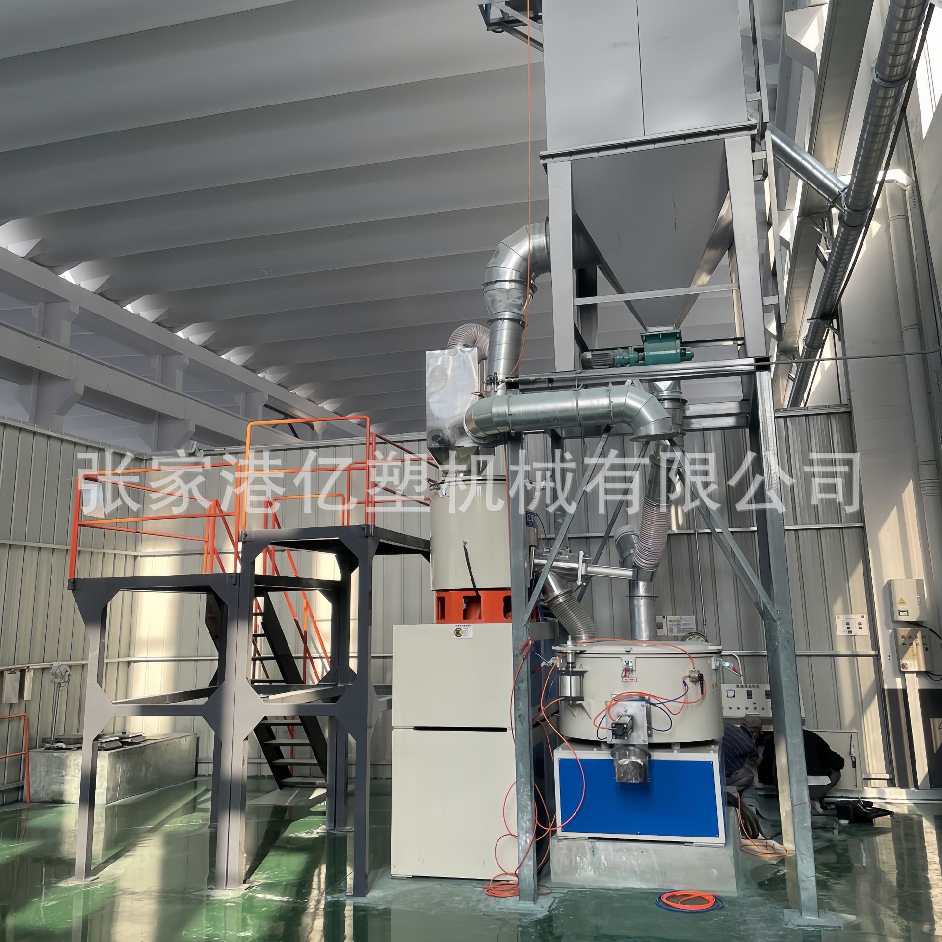 供应张家港塑料混合机 高低速混合机组 加热冷却混合机组 厂家优
