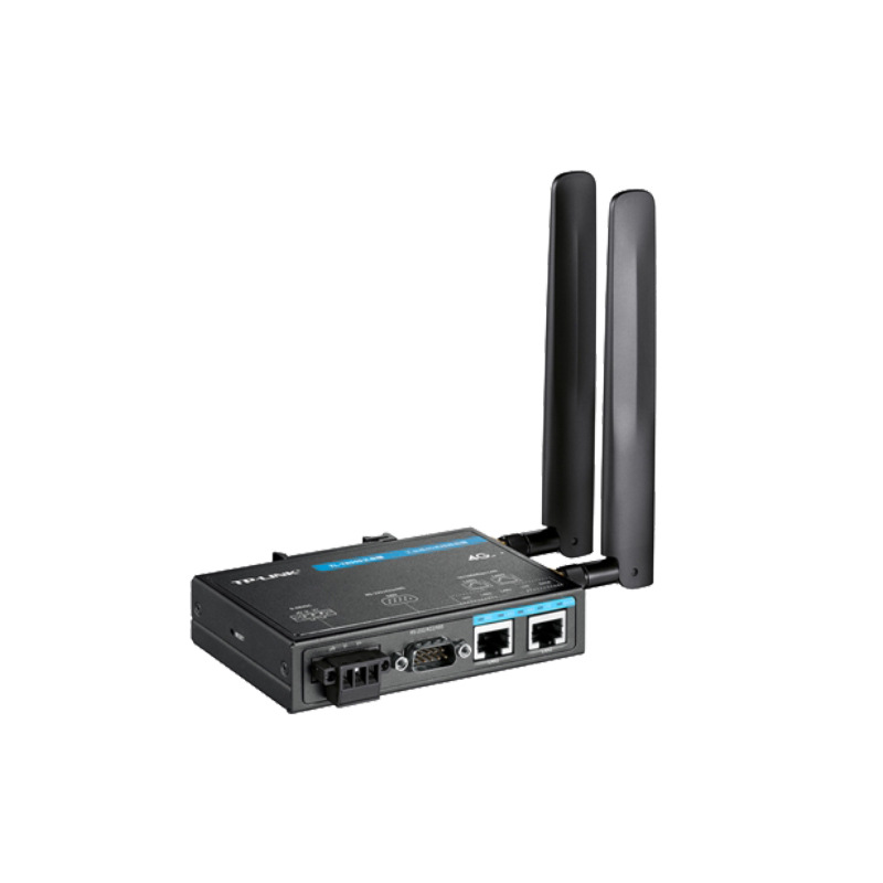 TP-LINK 工业级4G无线路由器 联通电信移动通宽温宽压导轨壁挂串