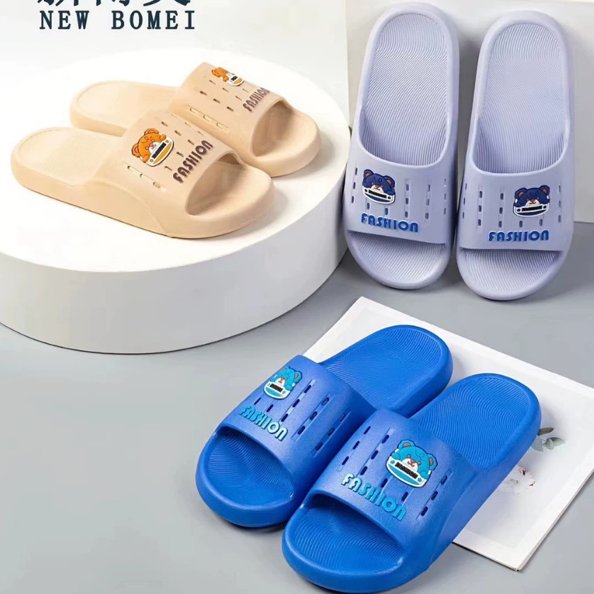 2024 новый стиль оптовая продажа дома мягкая подошва мужские тапочки ванная мода отель сандалия ПВХ материал мужские тапочки