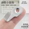 thickening Stainless steel solid Single hook Coat hook Shower Room Coat hook Wall Punch holes fixed Bearing