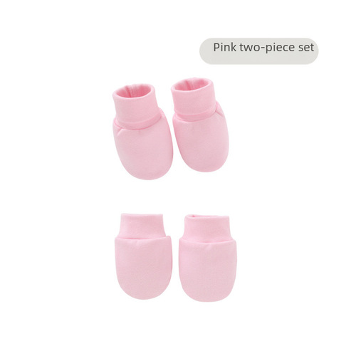 Foreign trade Western Europe and the United States baby anti-grab gloves and socks newborn gloves and socks set 821060