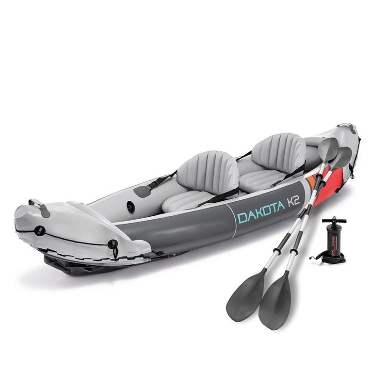 厂家定制 充气独木舟 水上PVC皮划艇单双人橡皮艇户外钓鱼船 跨境