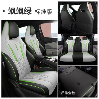 2023 seat cover car interior – Modelə uyğun (Original) oturacaq örtükləri - sashimi-green-full-package-standard-edition-byd-dolphin