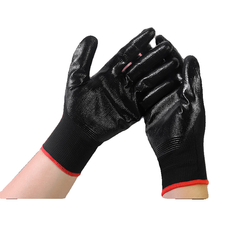 Recogiendo guantes de basura Limpieza urbana Higiene escolar Seguro laboral Trabajador de saneamiento resistente al desgaste