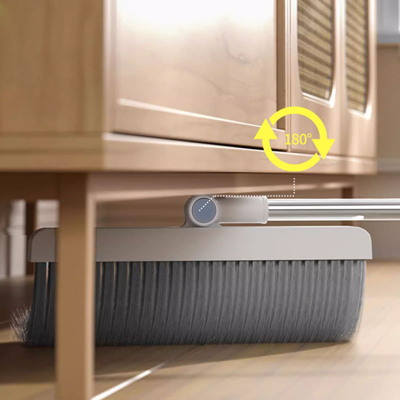 Combinación de escoba doméstica nuevo conjunto de escobilla de acero inoxidable