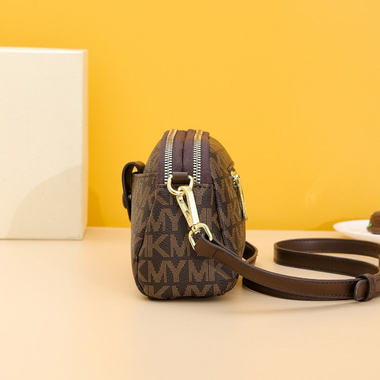 Borsa da donna nuova dal design di nicchia pochette in morbida pelle con lettere stampate portafoglio da donna borsa a tracolla alla moda conchiglia_voghion.com