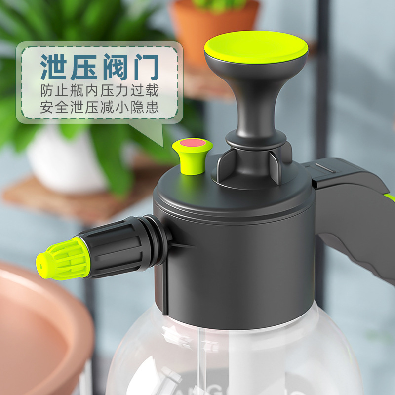 Regadera engrosada alargada Varilla Desinfección del hogar jardinería planta verde botella hervidor de agua de spray de presión de alta presión engrosada regadera