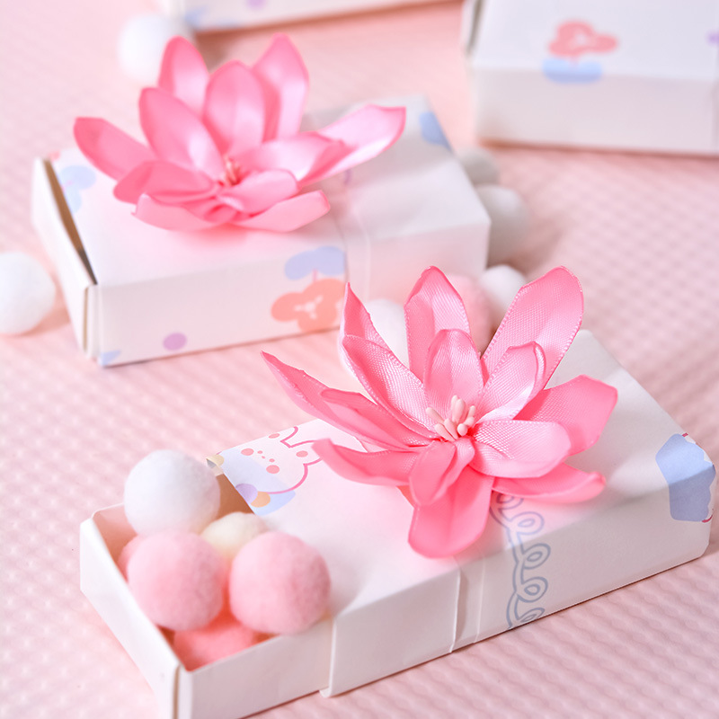 En stock Yao Ming 1. 5cm cinta mate de una sola cara de poliéster arco pastel de flores embalaje de regalo cinta de la boda