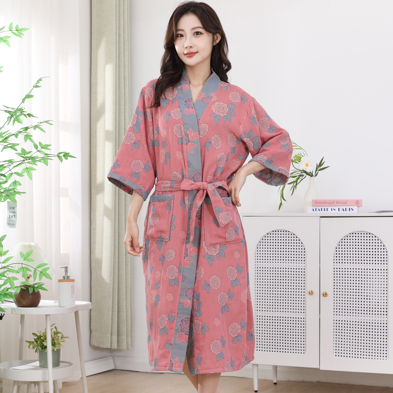 분홍색
