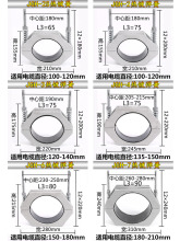 813B单芯绕性防磁铝合金抱箍高压电缆固定夹JGH-012346夹具线夹卡