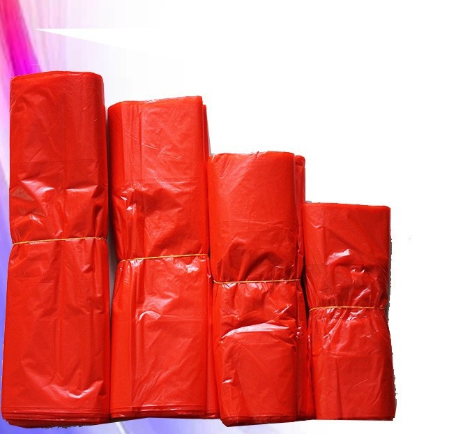 红色塑料背心购物袋大中小号手提式水果蔬菜包装方便袋厂家批发