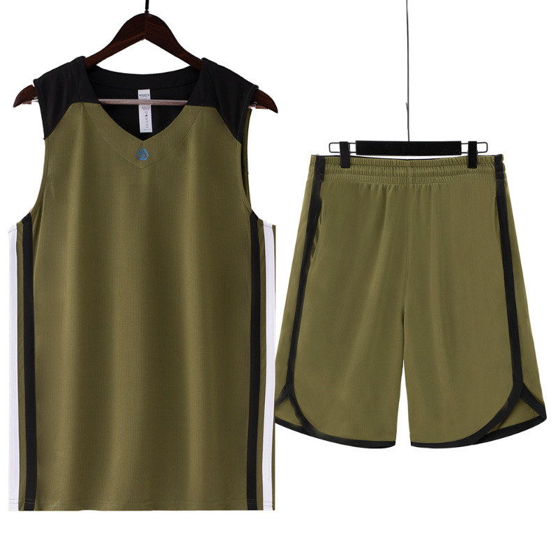 2024 nuevo juego de trajes de baloncesto para hombres largos entrenamiento correr fitness transpiración camiseta deportiva pelota image 11